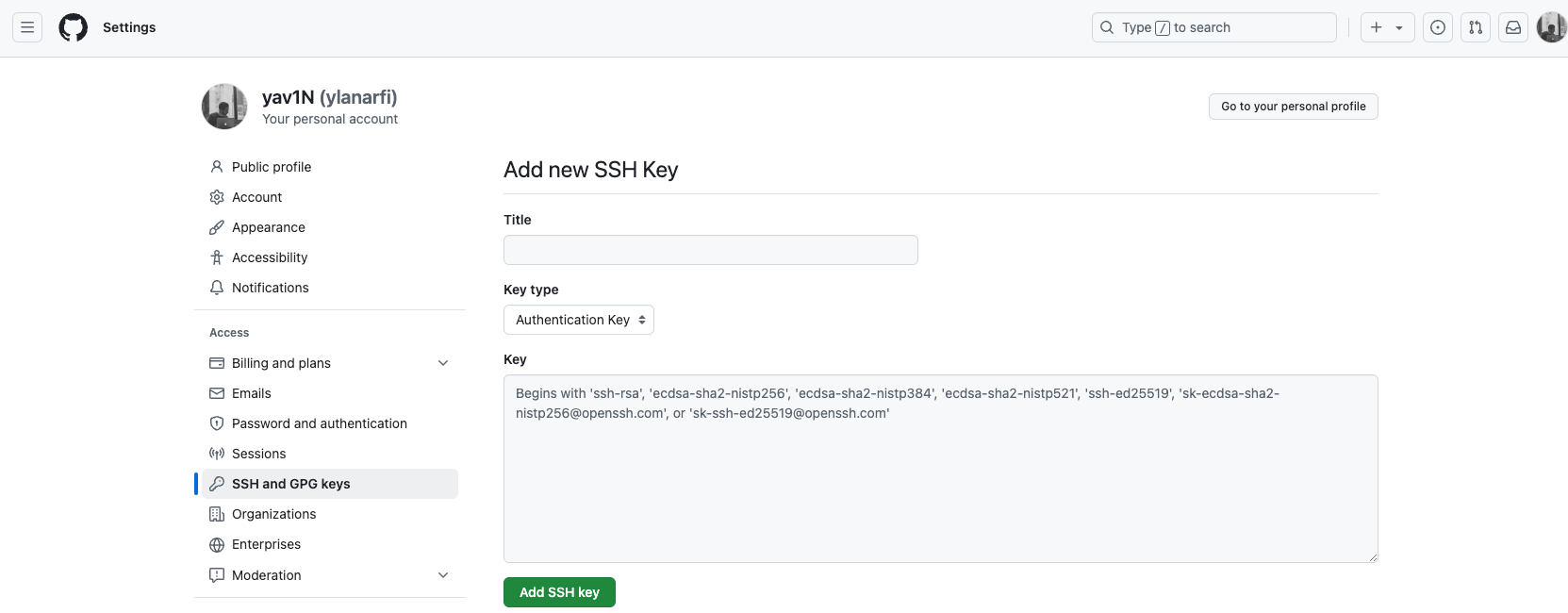 Permission denied (publickey) ️🚨 —  Fixing SSH Authentification Error