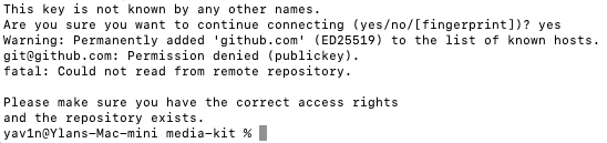 Permission denied (publickey) ️🚨 —  Fixing SSH Authentification Error